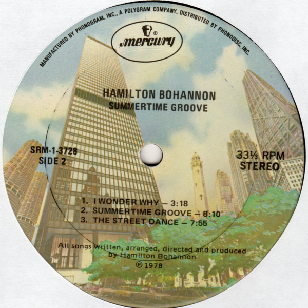Bohannon - Summertime Groove | Mercury (SRM-1-3728) - 4