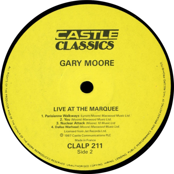 Live At The Marquee