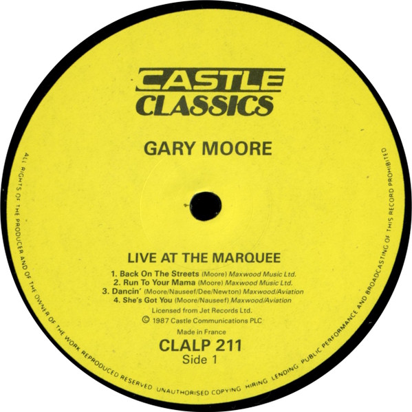 Live At The Marquee