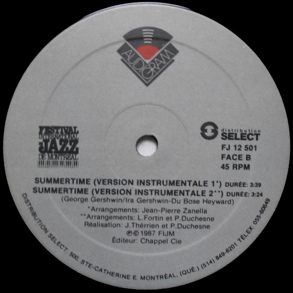 Various - Summertime | Audiogram (FJ 12 501) - 3