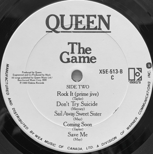 Queen - The Game | Elektra (X5E-513) - 4