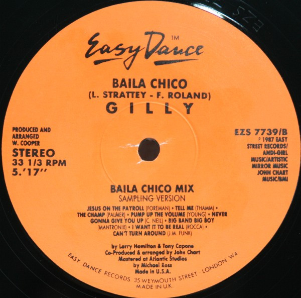 Gilly - Baila Chico Mix | Easy Dance Records (EZS 7739) - 2