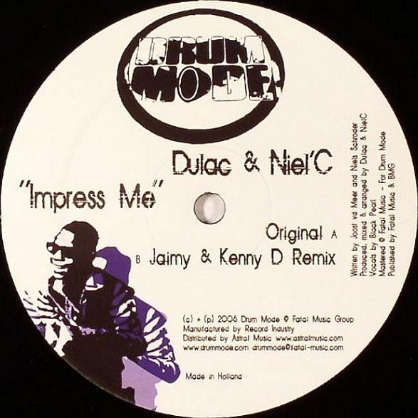 Dulac & Niel'C - Impress Me | Drum Mode (DM 003) - main