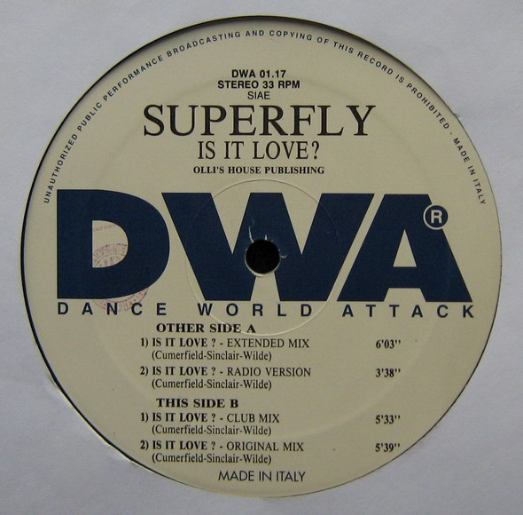 Superfly - Is It Love? | DWA (Dance World Attack) (DWA 01.17) - 4 Superfly - Is It Love? | DWA (Dance World Attack) (DWA 01.17) - 4