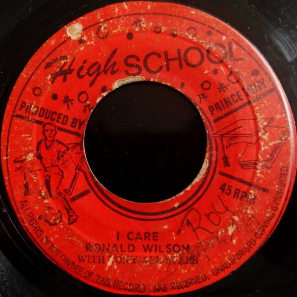 Winston Scotland / Ronald Wilson With Tony All-Stars - Buttercup / I Care | High School (none) - 2
