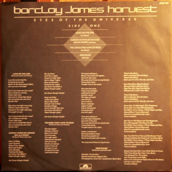 Barclay James Harvest - Eyes Of The Universe | Polydor (2442 167) - 3 Barclay James Harvest - Eyes Of The Universe | Polydor (2442 167) - 3