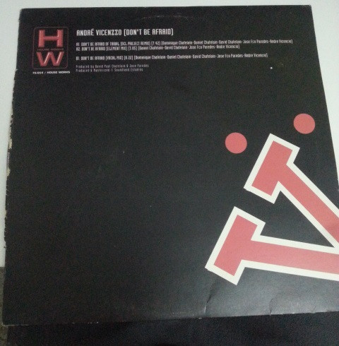 Andre Vicenzzo - Don't Be Afraid | House Works (76-054)