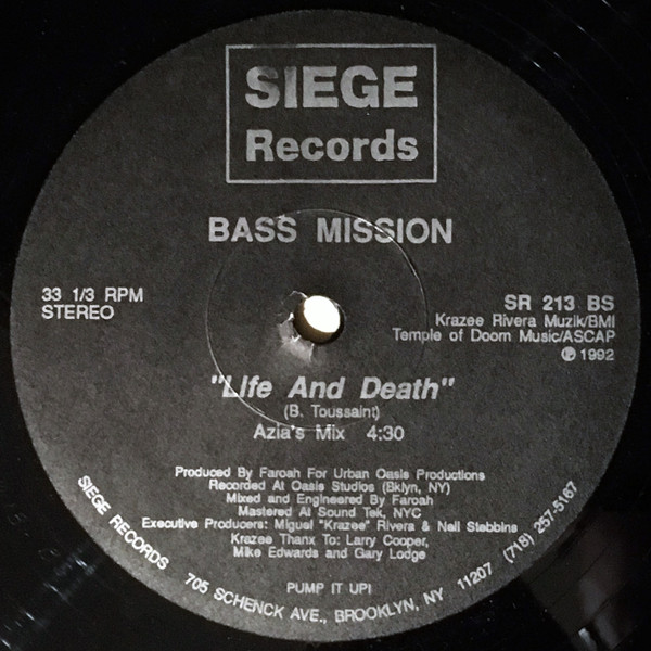 Bass Mission - Excite Me | Siege Records (SR 213) - 2 Bass Mission - Excite Me | Siege Records (SR 213) - 2