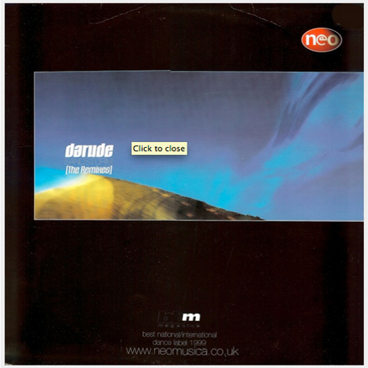 Darude - Sandstorm (The Remixes) | Neo (NEO12033R) - main Darude - Sandstorm (The Remixes) | Neo (NEO12033R) - main