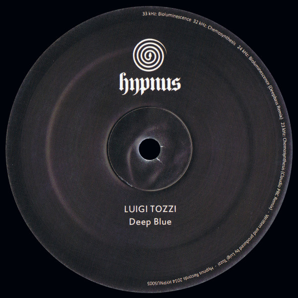 Luigi Tozzi - Deep Blue | Hypnus Records (HYPNUS005)