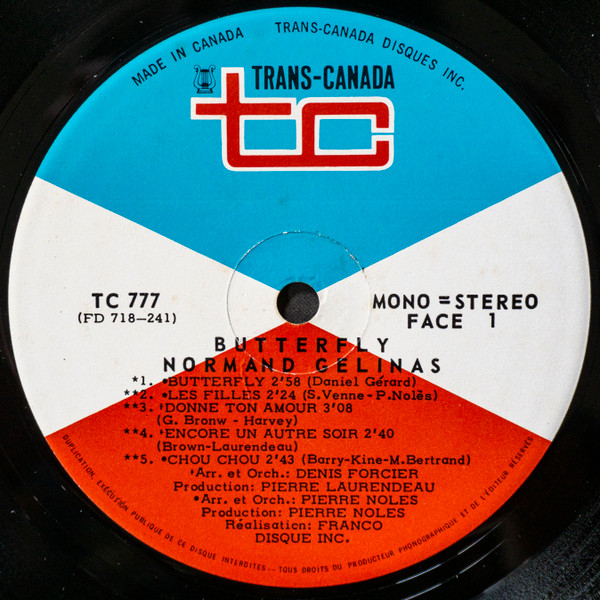 Normand Gélinas - Butterfly | Trans-Canada (TC 777) - 3