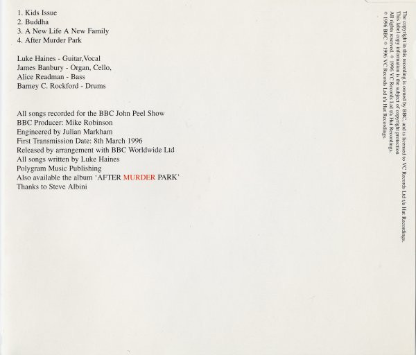 The Auteurs - Kids Issue | Hut Recordings (HUTCD 68) - 2