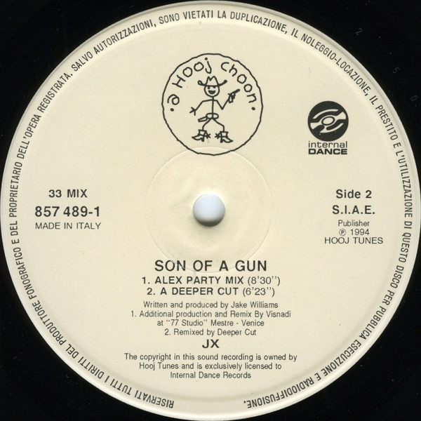 JX - Son Of A Gun | Hooj Choons (857 489-1) - 4
