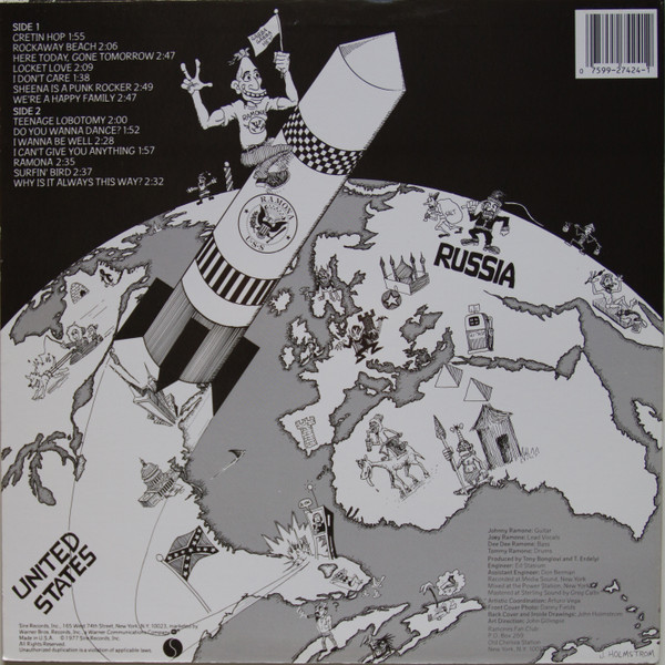 Ramones - Rocket To Russia | Sire (SR 6042) - 2 Ramones - Rocket To Russia | Sire (SR 6042) - 2
