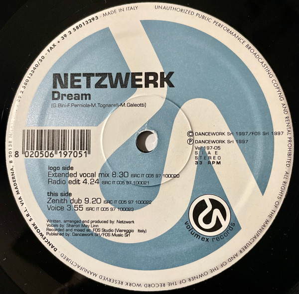 Netzwerk - Dream | Volumex (VOL 197-05) - 3