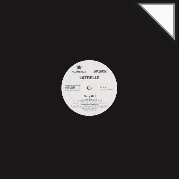 Latrelle Simmons - Dirty Girl | Arista (ARDP-3985) - 3