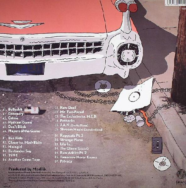 Quasimoto - The Further Adventures Of Lord Quas | [PIAS] Recordings (PIASX055DLP) - 2