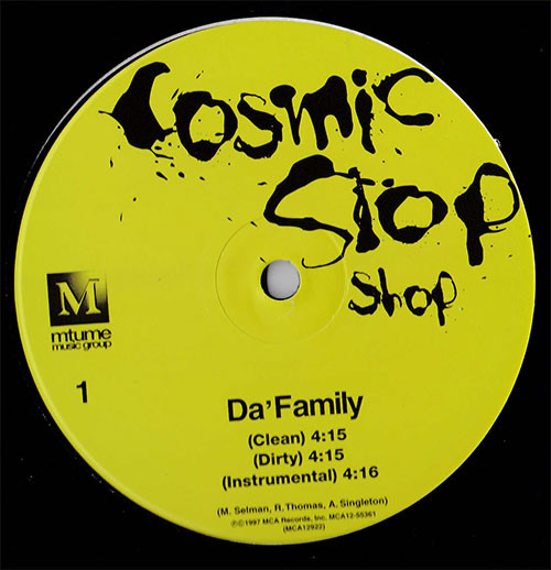 Cosmic Slop Shop - Da' Family | Mtume Music Group (MCA12-55361) - main Cosmic Slop Shop - Da' Family | Mtume Music Group (MCA12-55361) - main