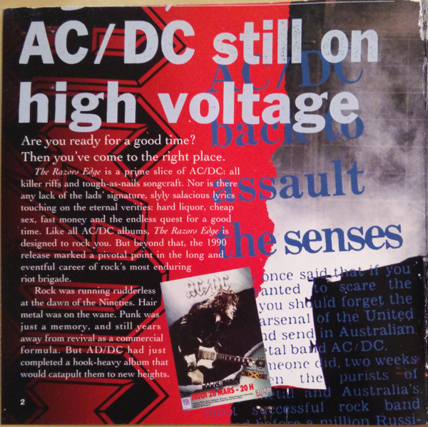 AC/DC - The Razors Edge | Epic (510771 2) - 8