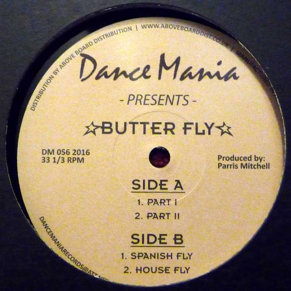 Parris Mitchell - Butter Fly | Dance Mania (DM 056 2016) - main Parris Mitchell - Butter Fly | Dance Mania (DM 056 2016) - main