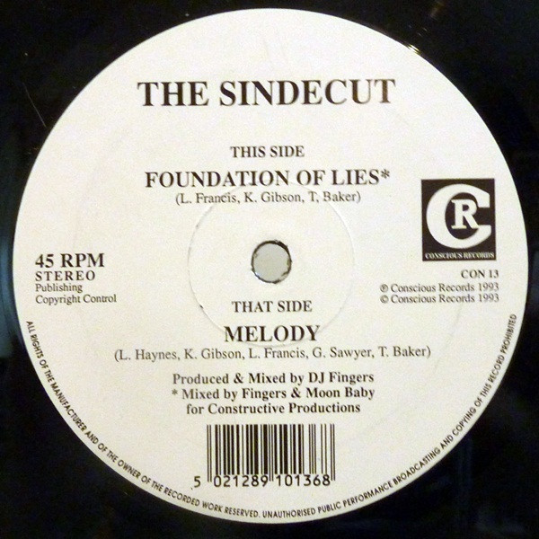 The Sindecut - Melody | Conscious Records (CON 13)