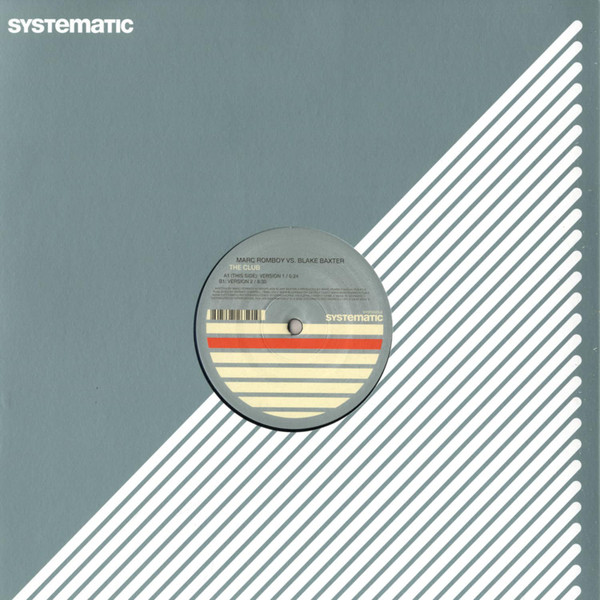 Marc Romboy vs. Blake Baxter - The Club | Systematic (SYST0028-6) - 3