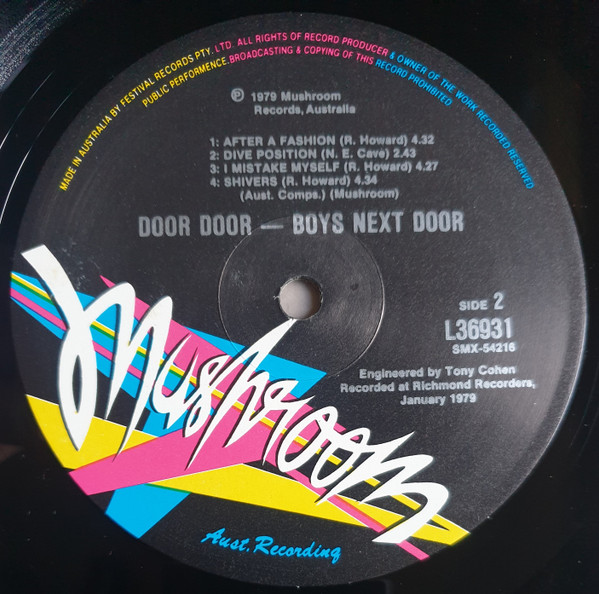 The Boys Next Door - Door, Door | Mushroom (L 36931) - 4 The Boys Next Door - Door, Door | Mushroom (L 36931) - 4