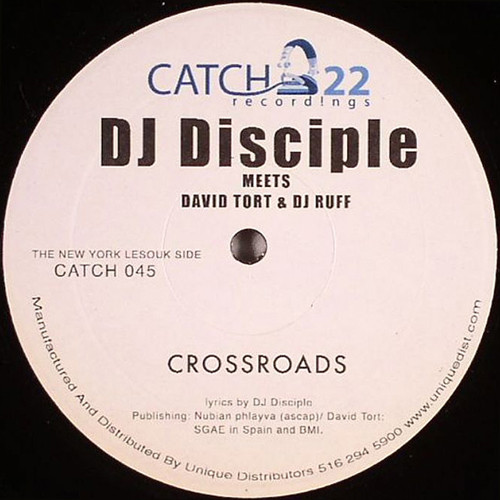 DJ Disciple Meets David Tort & DJ Ruff - Deep Underground / Crossroads | Catch 22 Recordings (CATCH 045) - 2