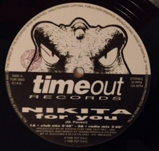 Nikita - For You | Time Out Records (TOR 0003) - main Nikita - For You | Time Out Records (TOR 0003) - main