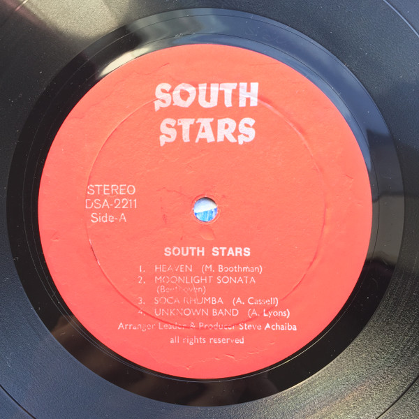 South Stars Steel Orchestra - South Stars | Laughlin & De Gannes Ltd LUCAS (DSA-2211) - 2 South Stars Steel Orchestra - South Stars | Laughlin & De Gannes Ltd LUCAS (DSA-2211) - 2