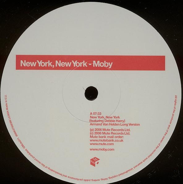 Moby Featuring Debbie Harry - New York, New York | Mute (12Mute371) - 3 Moby Featuring Debbie Harry - New York, New York | Mute (12Mute371) - 3