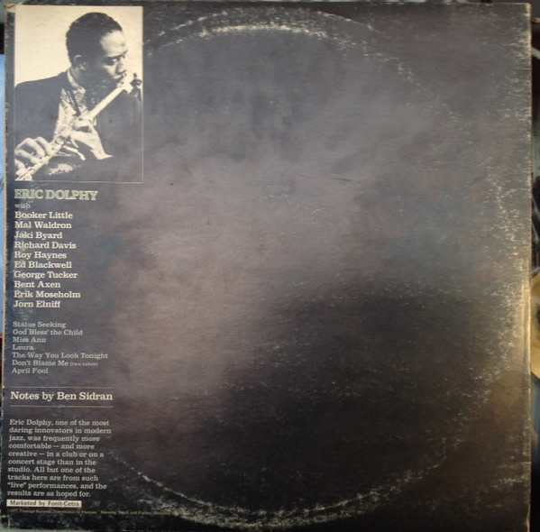 Eric Dolphy - Status | Prestige (HB 6044) - 2
