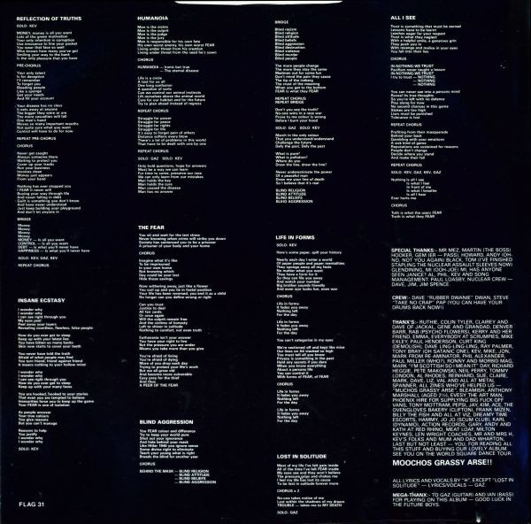 Acid Reign - The Fear | Under One Flag (FLAG 31) - 4