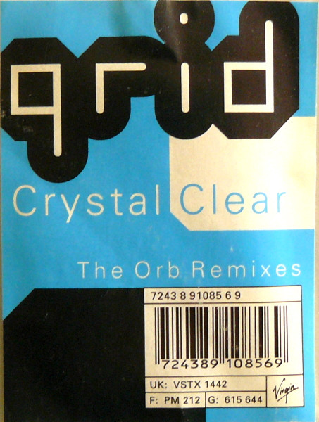 The Grid - Crystal Clear (The Orb Remixes) | Virgin (VSTX 1442) - 4