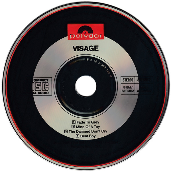 Visage - Fade To Grey | Polydor (887 586-2) - 4
