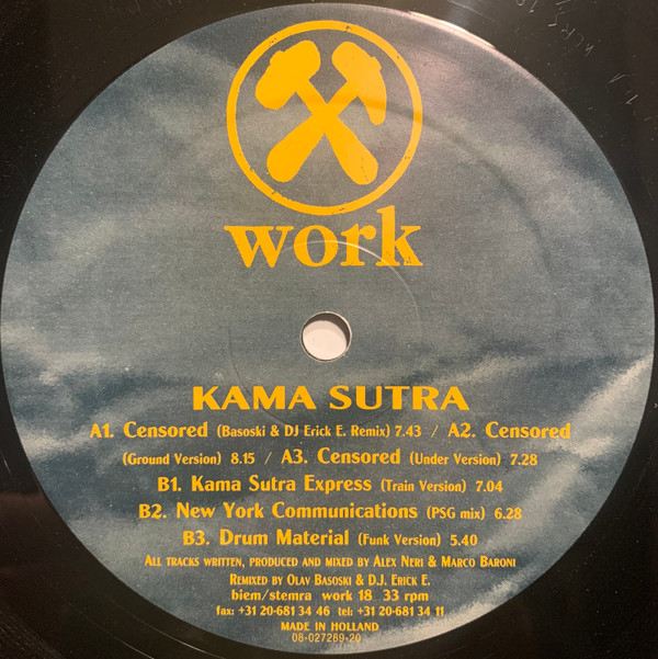 Kamasutra - Censored | Work Records (work 18)