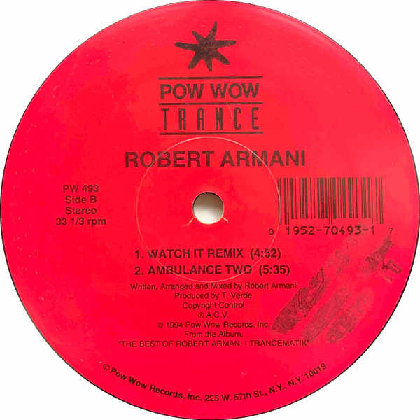 Robert Armani - Hard Work | Pow Wow Trance (PW 493) - 2 Robert Armani - Hard Work | Pow Wow Trance (PW 493) - 2