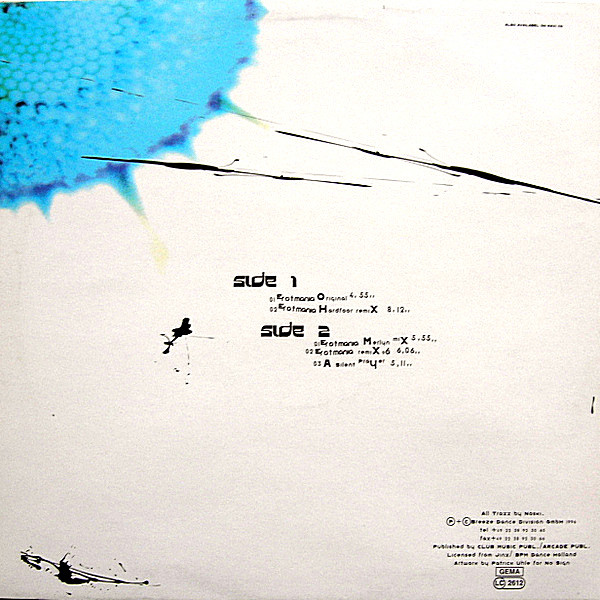 Katana - Erotmania | Bionic Beat Recordings (BIO 004) - 2 Katana - Erotmania | Bionic Beat Recordings (BIO 004) - 2