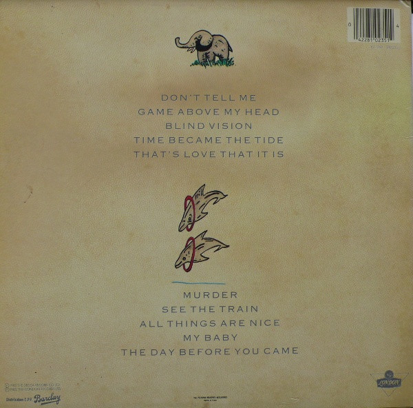 Blancmange - Mange Tout | London Records (810 235-1) - 2