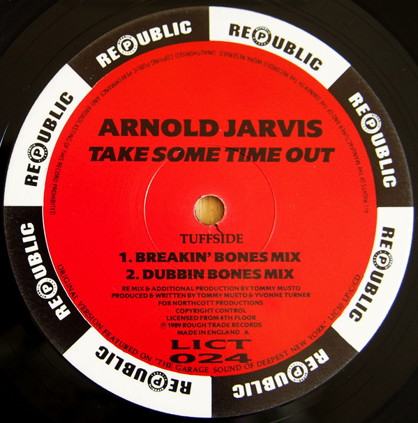 Arnold Jarvis - Take Some Time Out | Republic Records (LICT 024) - 3 Arnold Jarvis - Take Some Time Out | Republic Records (LICT 024) - 3