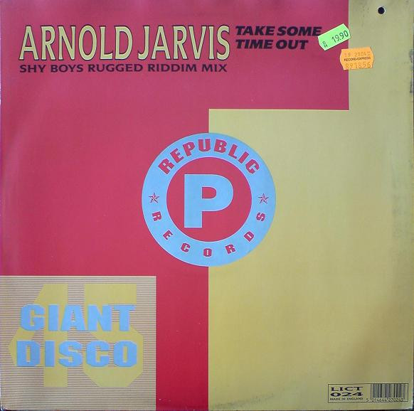 Arnold Jarvis - Take Some Time Out | Republic Records (LICT 024) - 2 Arnold Jarvis - Take Some Time Out | Republic Records (LICT 024) - 2