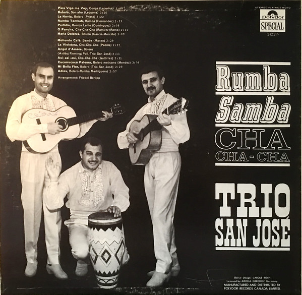 Trio San José - Rumba Samba Cha-Cha-Cha | Polydor (242.215) - 2 Trio San José - Rumba Samba Cha-Cha-Cha | Polydor (242.215) - 2