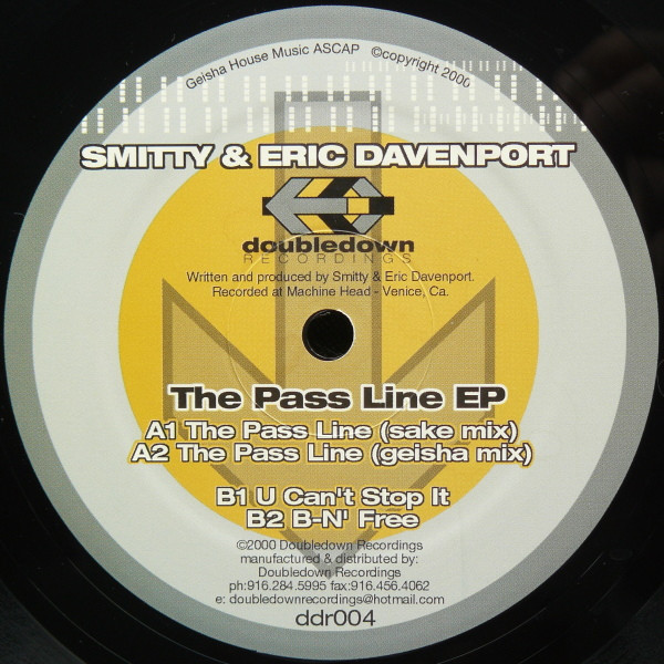 Smitty & Eric Davenport - The Pass Line EP | Doubledown Recordings (ddr004) - main