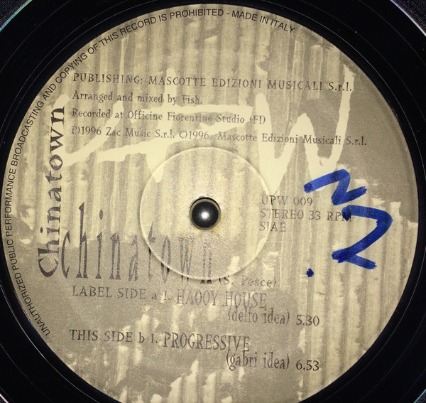 Chinatown - Chinatown | United Progressive World (UPW 009)