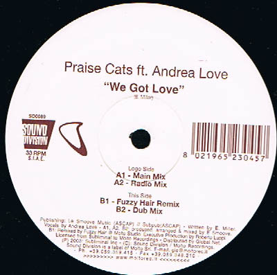 Praise Cats - We Got Love | Sound Division (SD 0089) - 2 Praise Cats - We Got Love | Sound Division (SD 0089) - 2