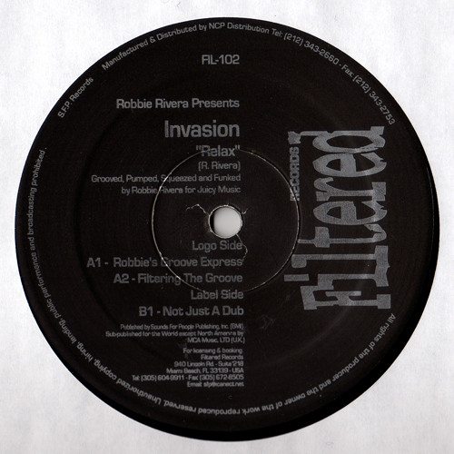 Robbie Rivera Presents Invasion - Relax | Filtered Records (FIL-102) - 7 Robbie Rivera Presents Invasion - Relax | Filtered Records (FIL-102) - 7