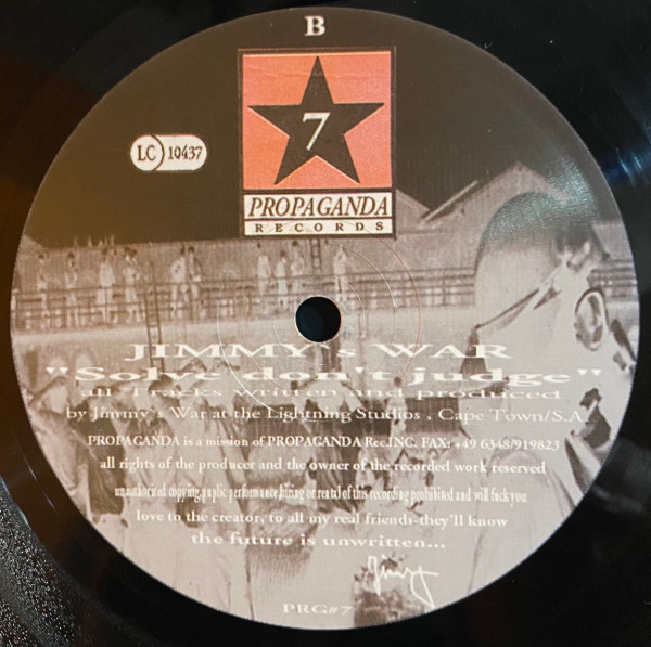 Jimmy's War - Solve Don't Judge | Propaganda (PRG007) - 2