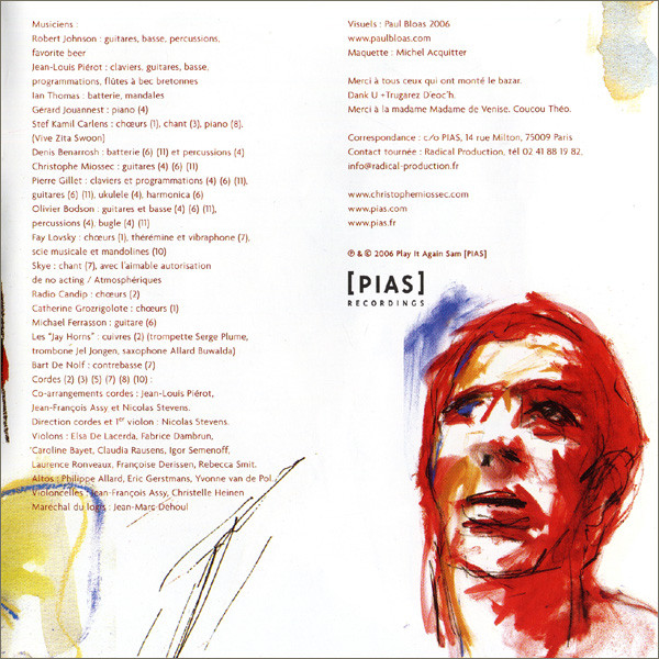 Miossec - L'Étreinte | [PIAS] Recordings (PIASB 211 CDX) - 25