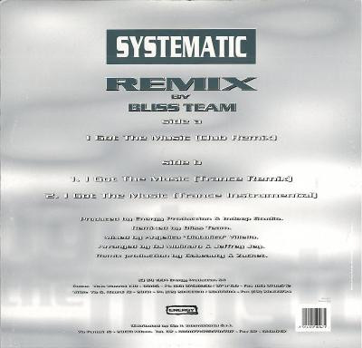Systematic - I Got The Music (Remix) | X-Energy Records (XR-12147) - 2