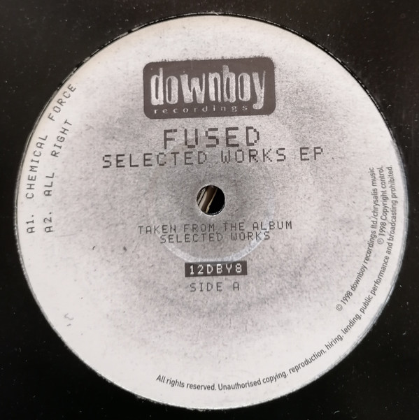 Fused - Selected Works EP | Downboy Recordings (12DBY008) - main